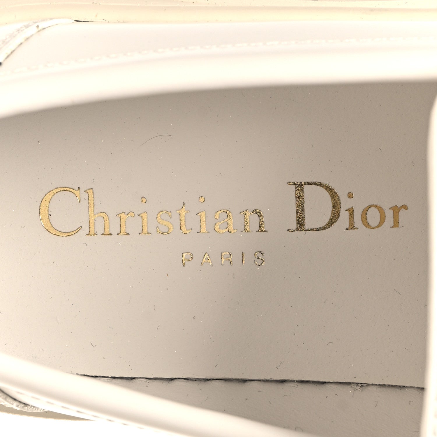Christian Dior Brushed Calfskin Dior Code Lug Sole Platform 35mm Loafers 37 White 9 of 9