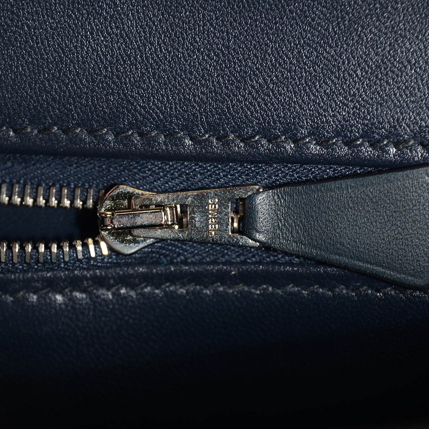 Veau Sombrero Constance Cartable 29 Bleu Obscur