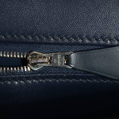 Hermes Veau Sombrero Constance Cartable 29 Bleu Obscur 14 of 16