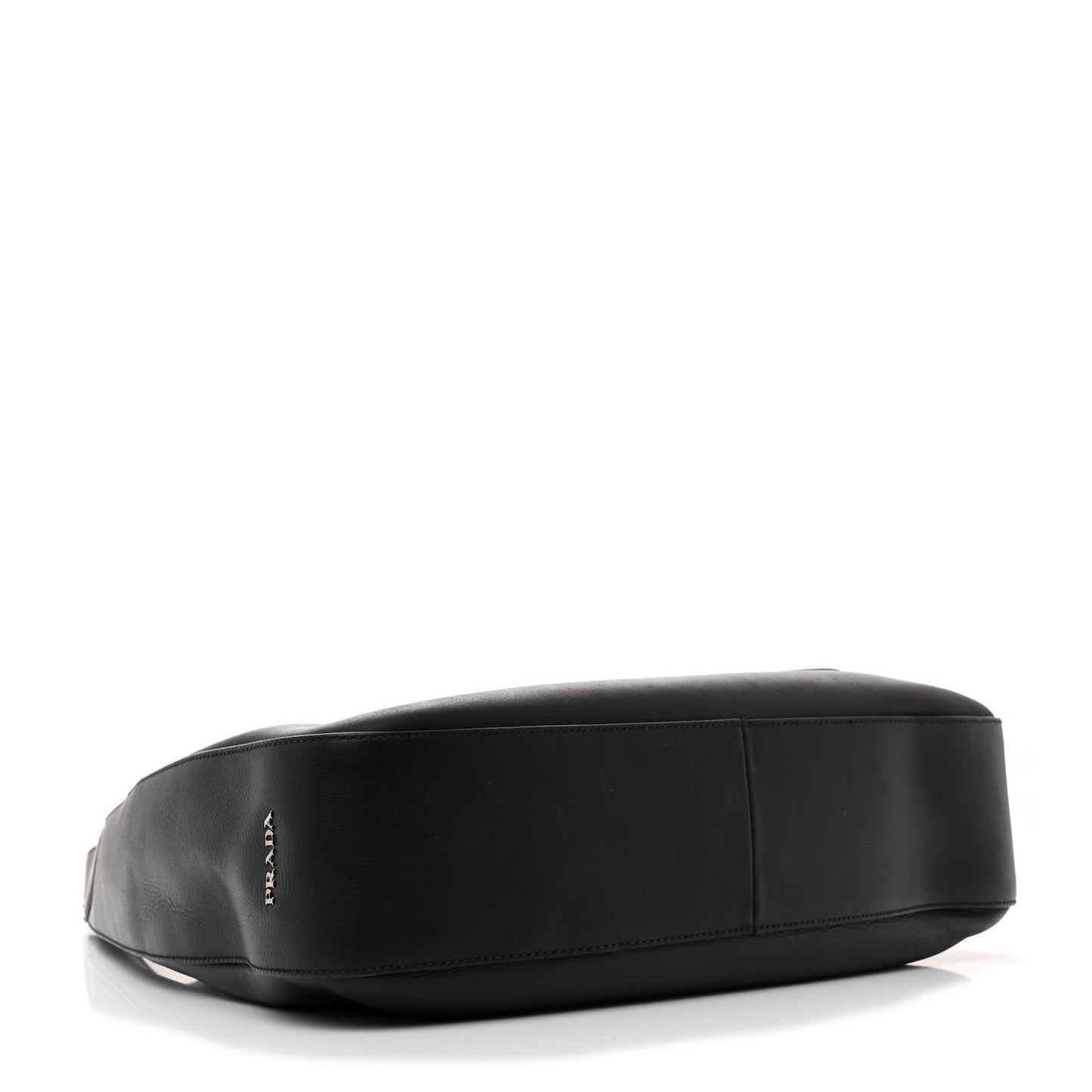 Vitello Corsica Pocket Hobo Bag Black