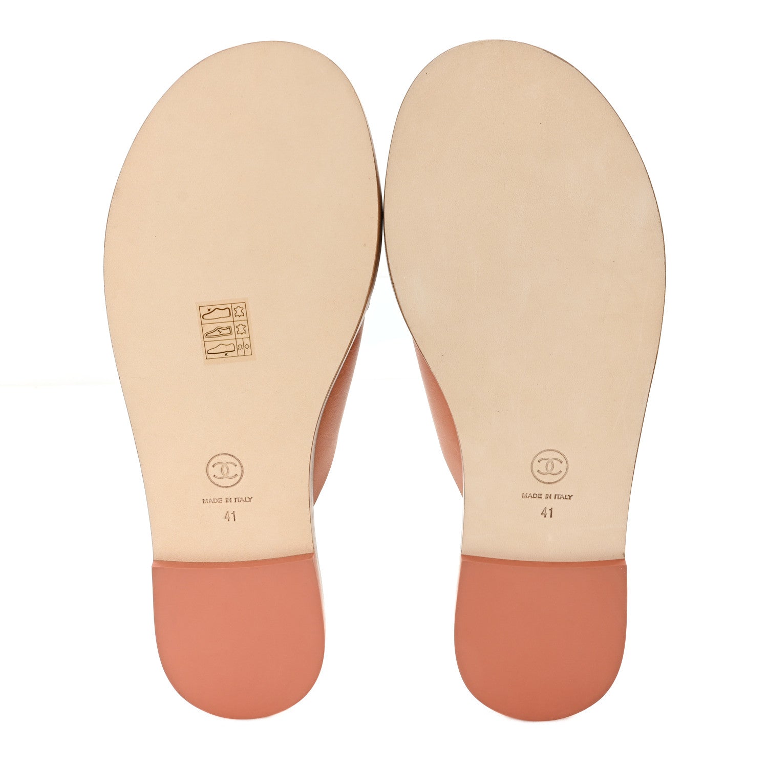 Chanel Calfskin Cruise CC Chain Mules 41 Pink 6 of 9