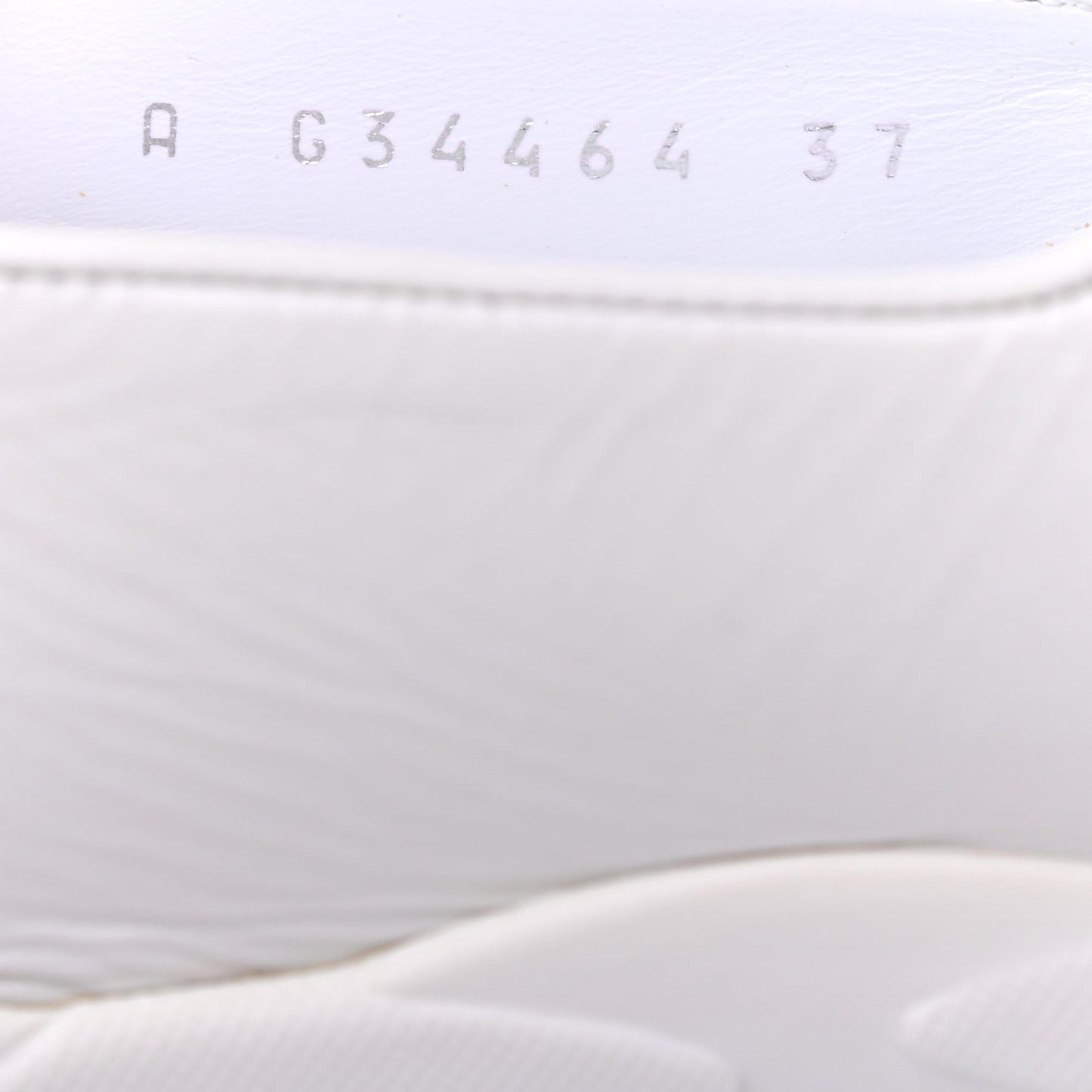 Patent Calfskin Mary Jane Strap Pumps 37 White
