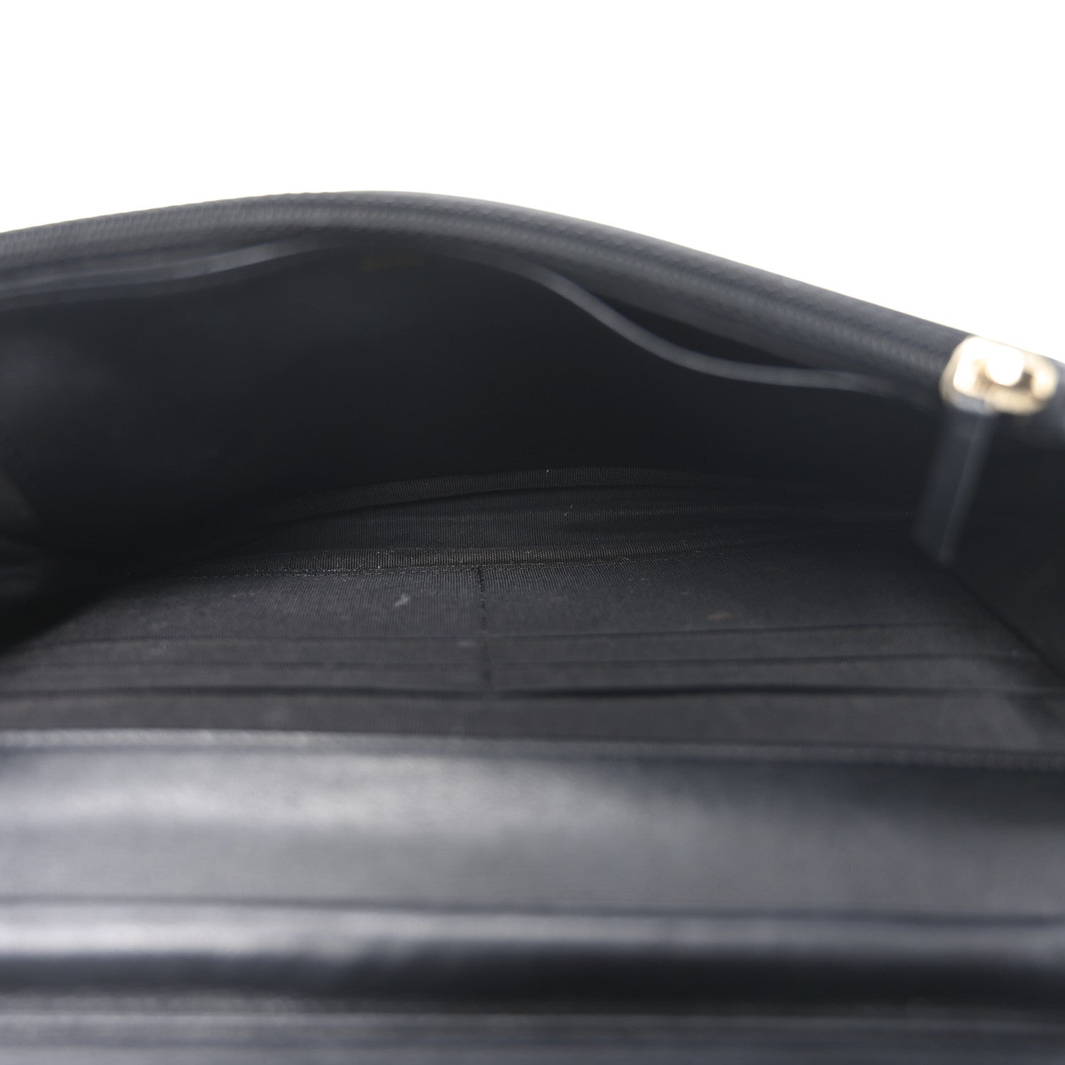 Chanel Caviar Quilted Boy Wallet On Chain WOC Black 4 of 10