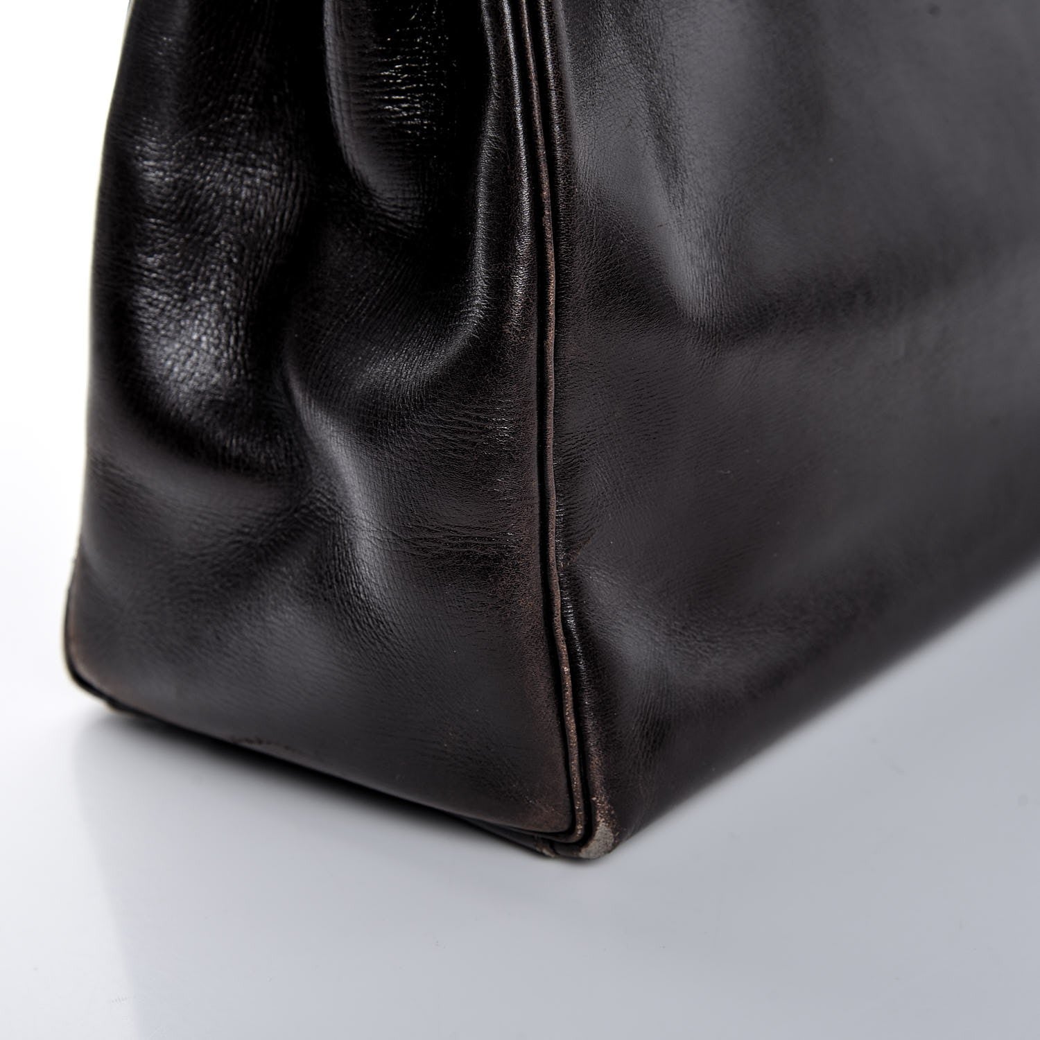 Hermes Box Kelly Retourne 32 Chocolate 49 of 53