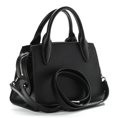 Prada Saffiano Cuir Calfskin Small Kristen Black 2 of 8