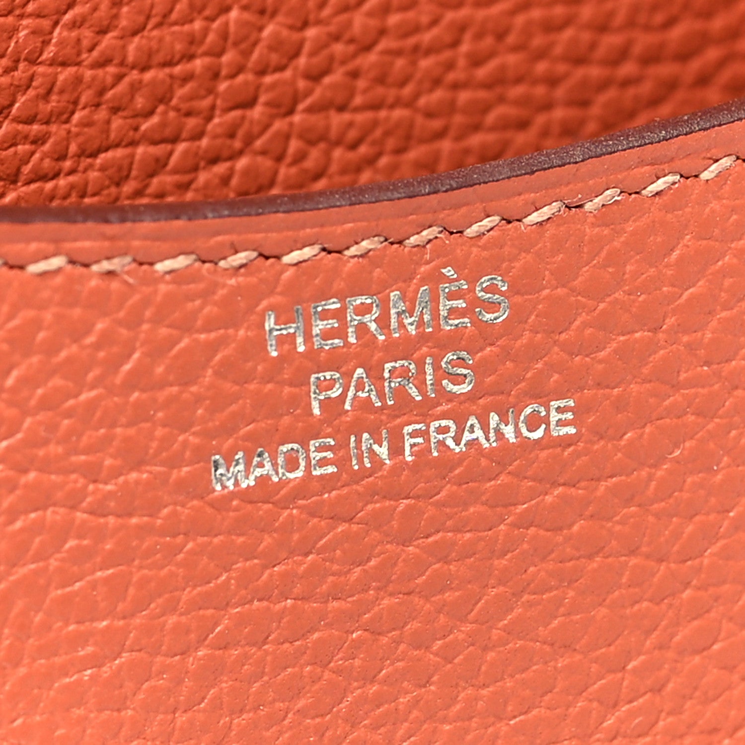 Hermes Evercolor Constance Slim Wallet Blush 8 of 11