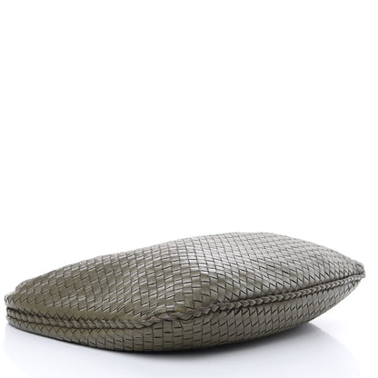 Bottega Veneta Nappa Intrecciato Large Veneta Hobo Kaki Fondente 4 of 10