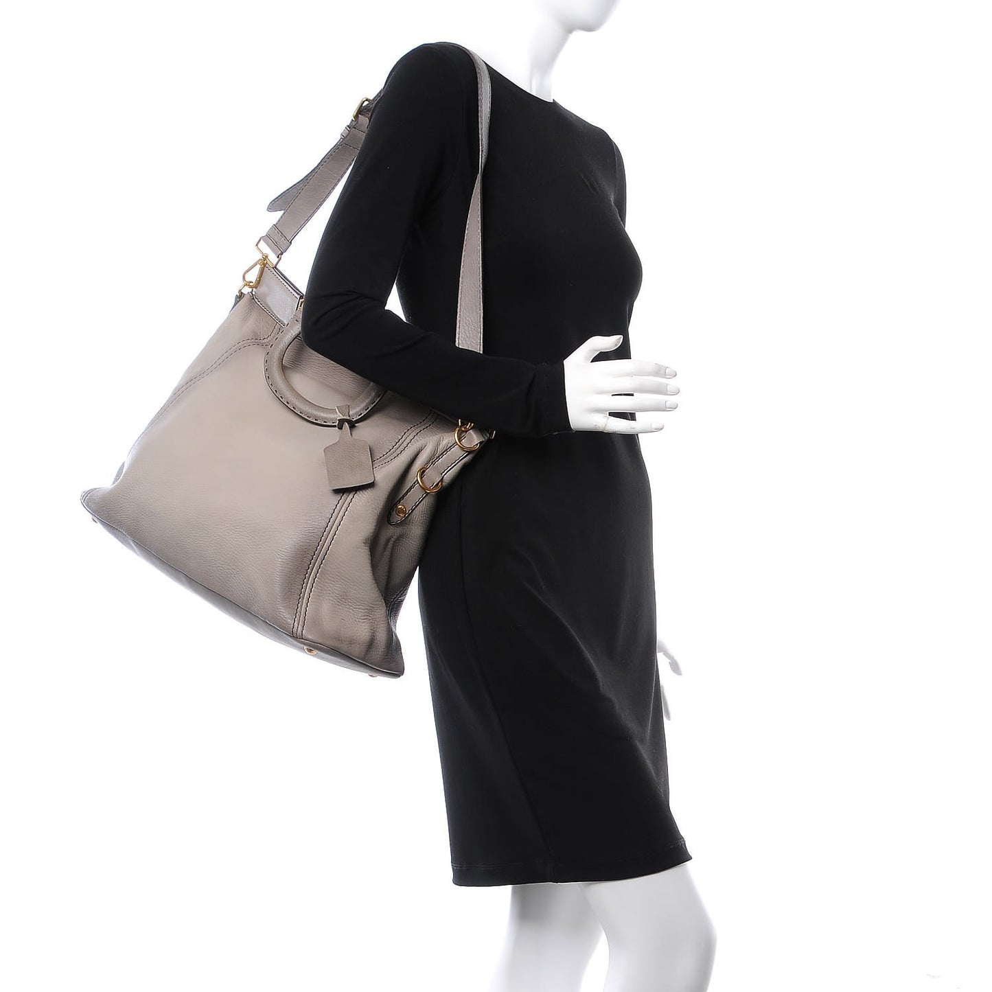 Cervo Top Handle Tote Pomice Sfuma