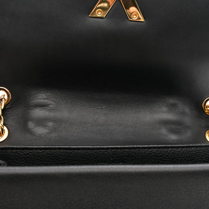 Louis Vuitton Monogram Cuir Plume Ecume Very Chain Bag Black 10 of 12