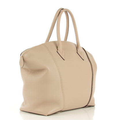 Louis Vuitton Veau Cachemire Soft Lockit MM Galet 3 of 7