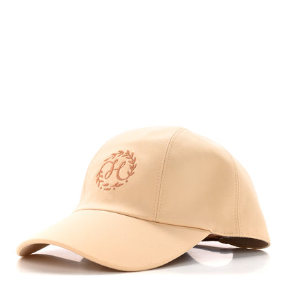 Hermes Cotton Davis H Primavera Cap 57 White Creme 1 of 10