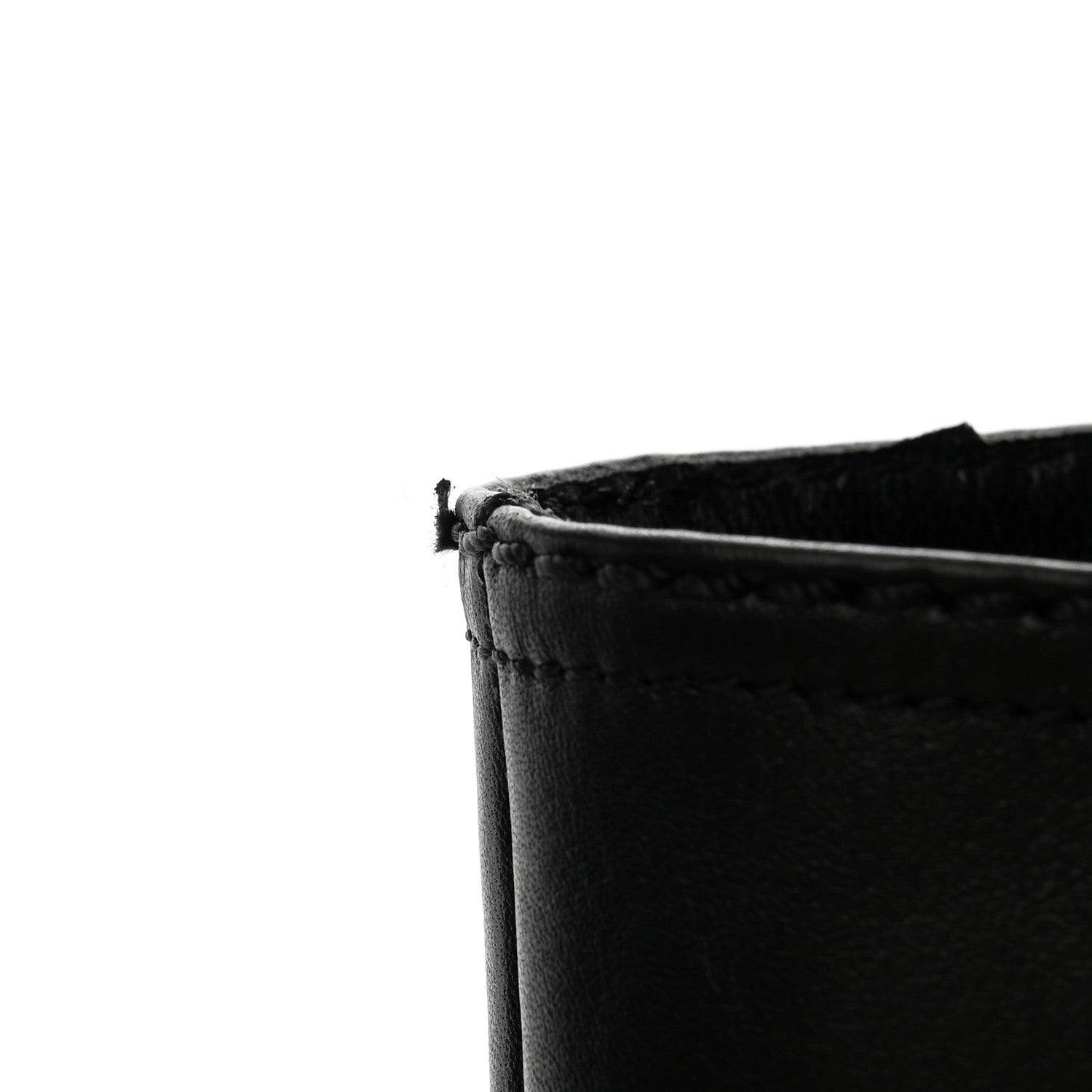 Chanel Calfskin Cap Toe High Boots 35.5 Black 9 of 10