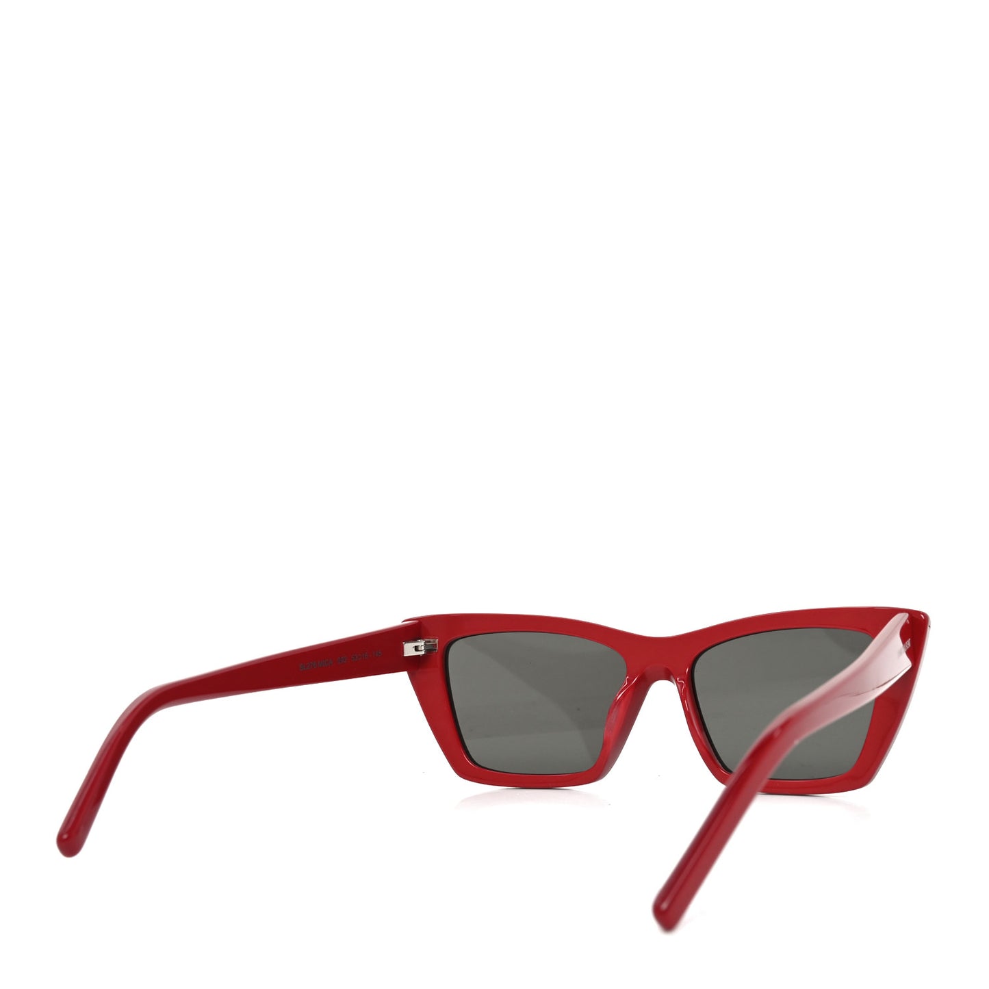 Mica SL 276 Acetate Cat Eye Sunglasses Red