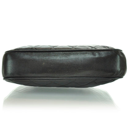 Chanel Lambskin Quilted Handbag Black 6 of 11