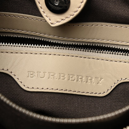 Burberry Smoked Check Small Northfield Tote Trench 7 of 11