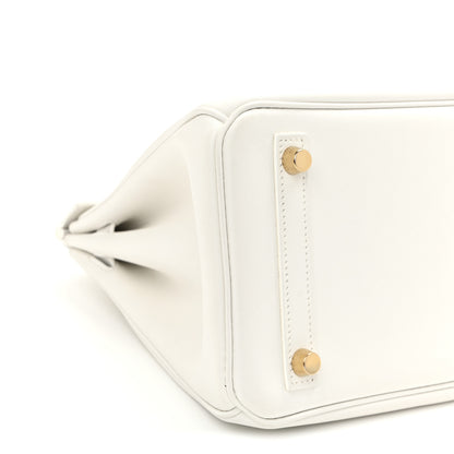 Hermes Swift Birkin 25 New White 9 of 11
