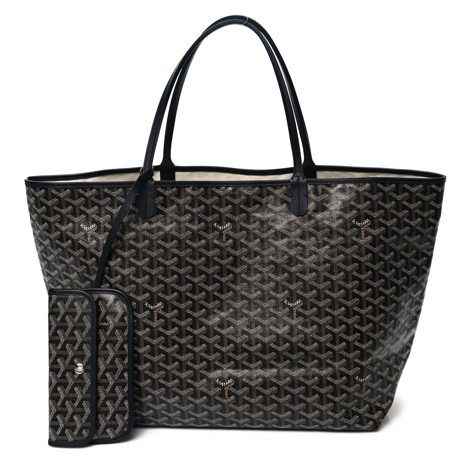 Goyard Goyardine Saint Louis GM Black 3 of 10