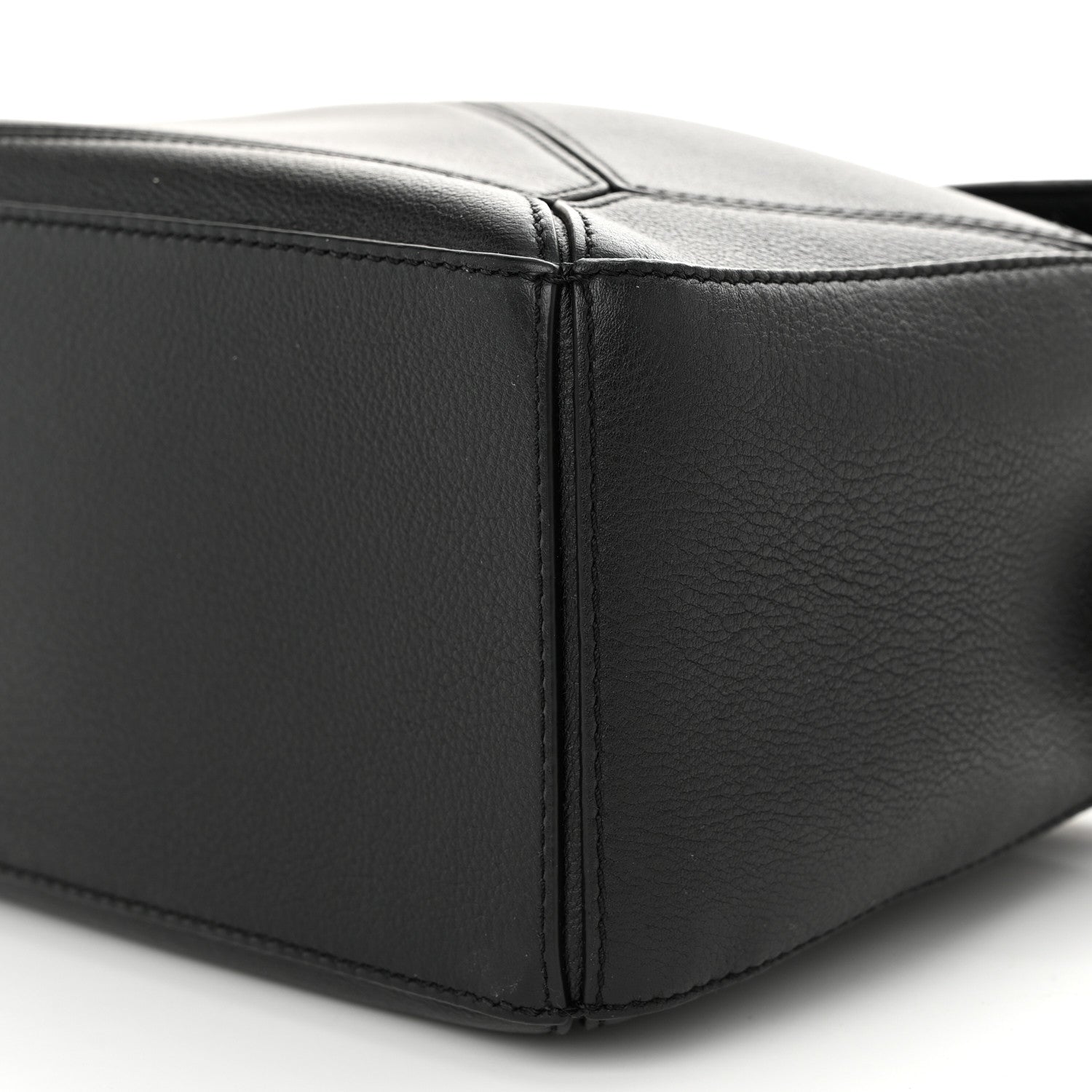 Loewe Calfskin Small Puzzle Bag Black 9 of 10