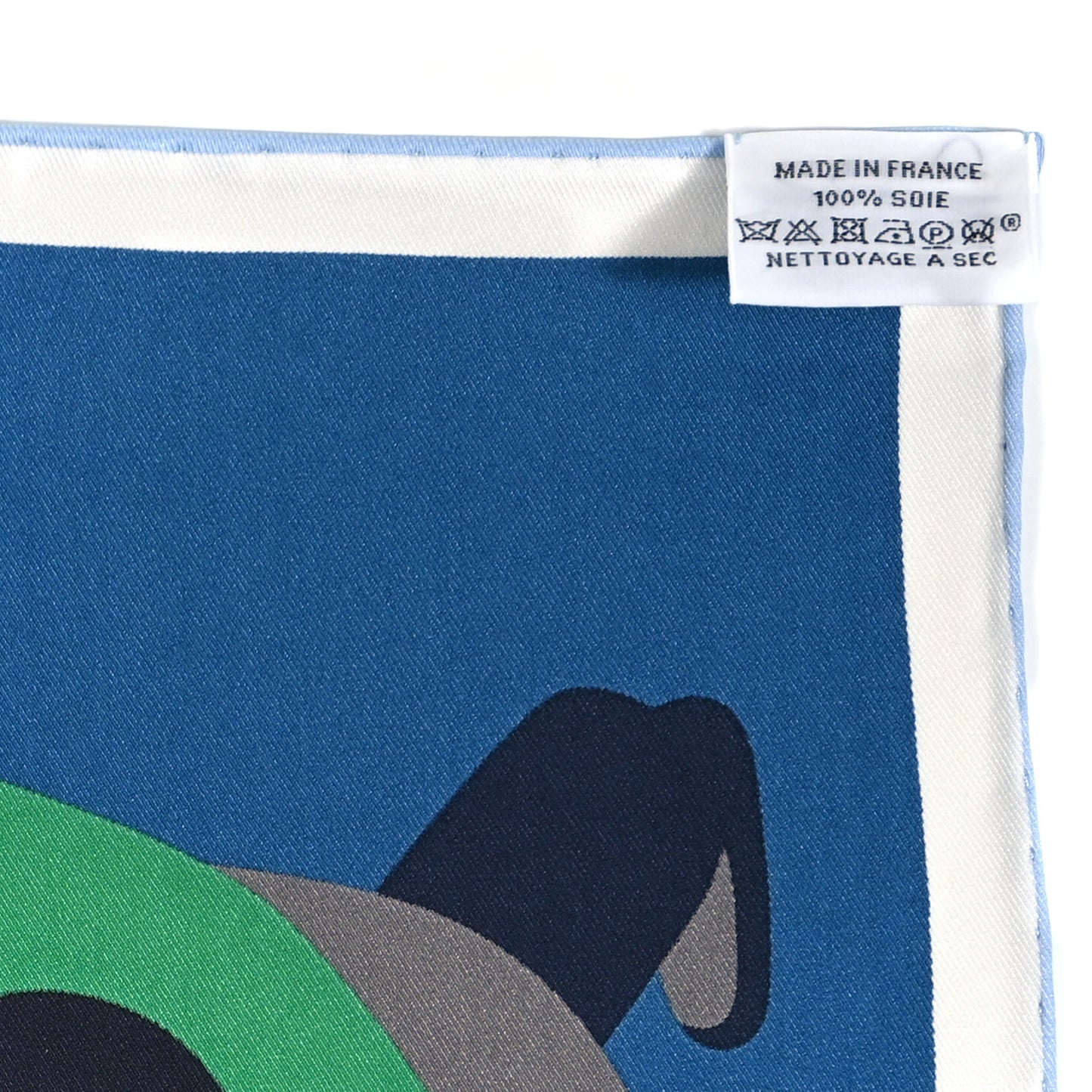 Silk Hommage a Gene Kelly Scarf 70 White Multicolore