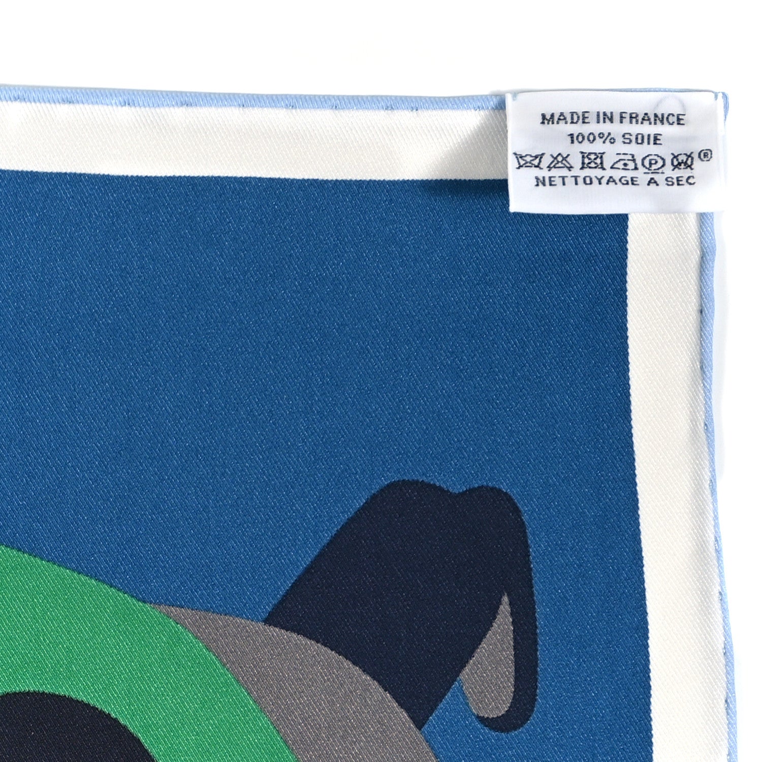 Hermes Silk Hommage a Gene Kelly Scarf 70 White Multicolore 3 of 4