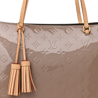 Louis Vuitton Vernis Long Beach MM Rose Velours 9 of 12