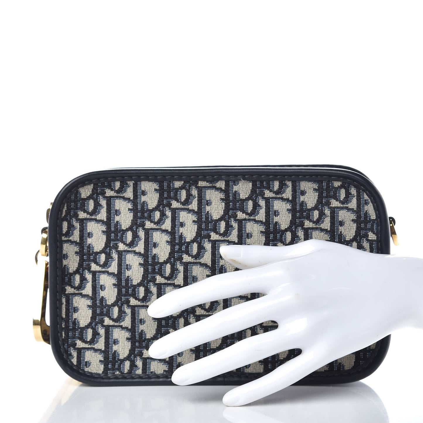 Oblique Diorquake Clutch Blue