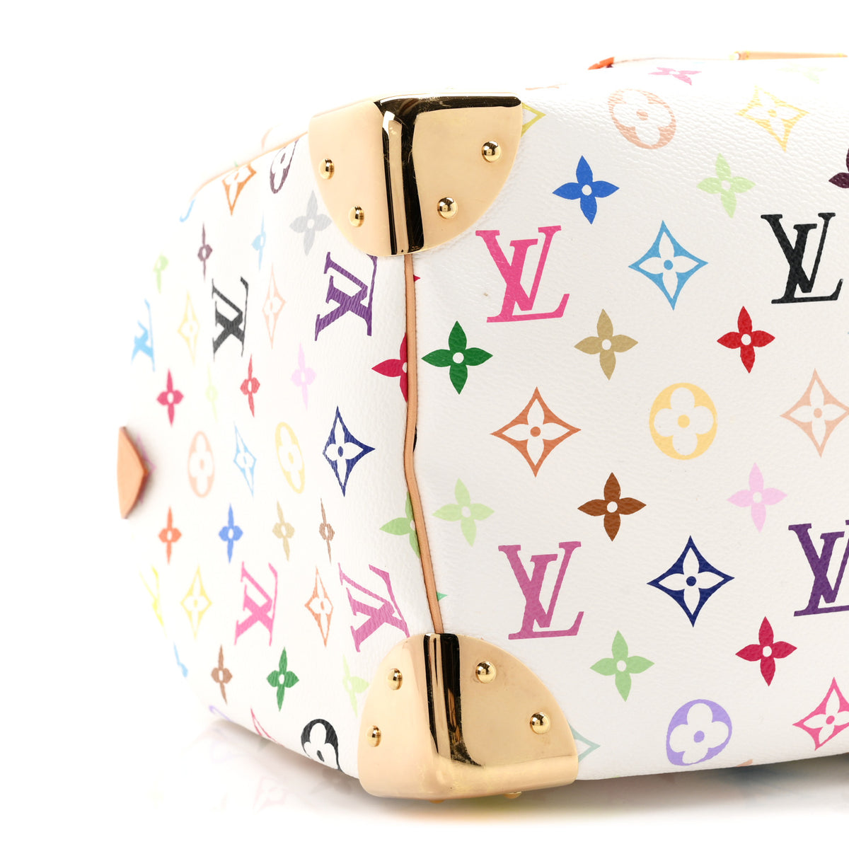 Louis Vuitton Monogram Multicolor Speedy 30 White 8 of 9