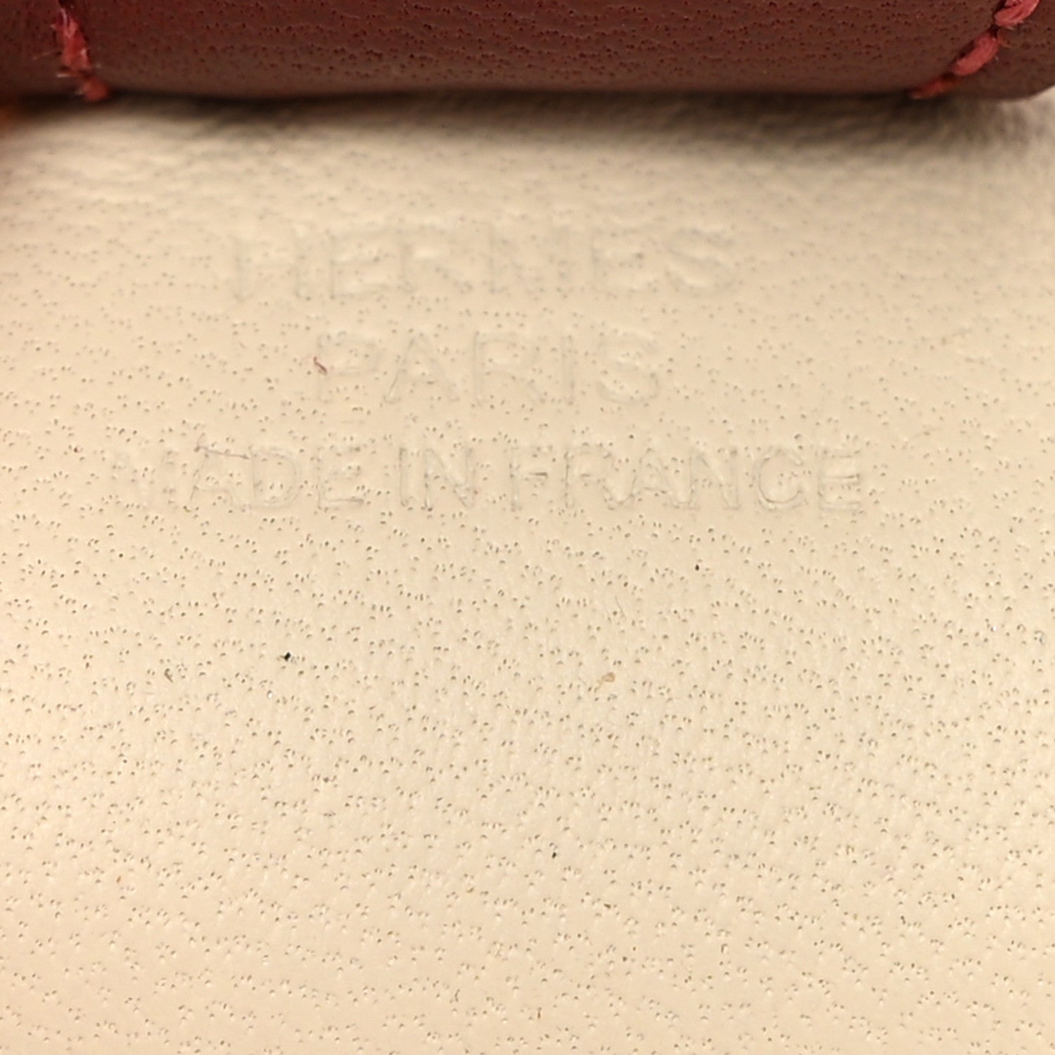 Hermes Milo Lambskin Grigri Rodeo Horse Bag Charm PM Nata Rouge H Black 4 of 5