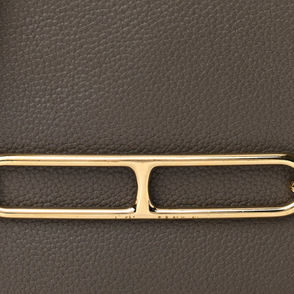 Hermes Taurillon Clemence Sac Roulis 23 Etain 7 of 11