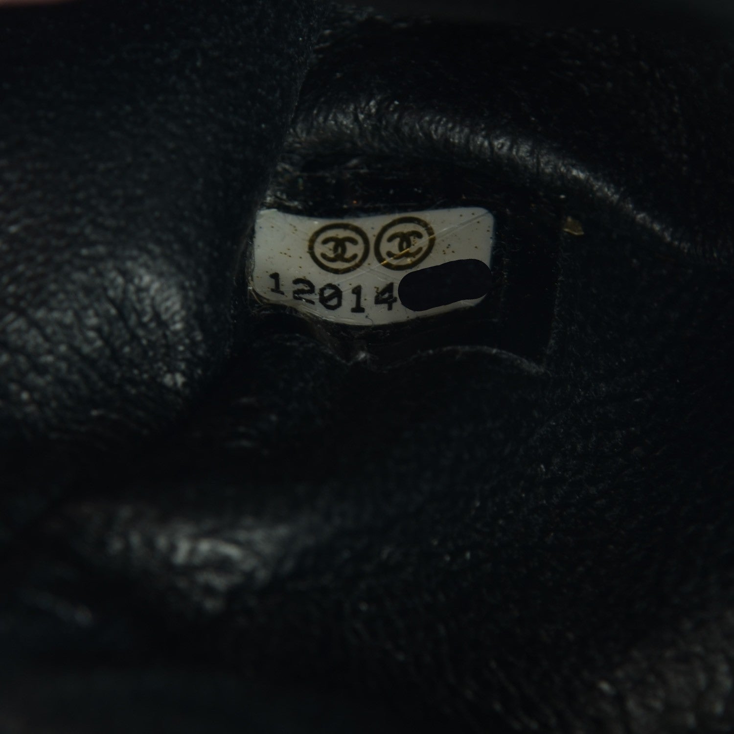 Chanel Calfskin Quilted 2.55 Ankle Wrist Bag Black 6 of 7