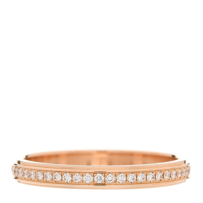 Cartier 18K Pink Gold Diamond 2.3mm D'Amour Wedding Band Ring 47 4 3 of 5