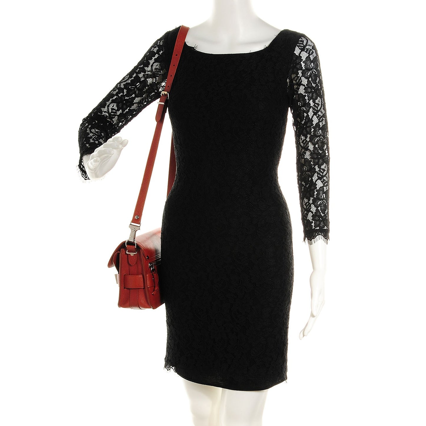 Calfskin Mini PS11 Classic Shoulder Bag Saddle