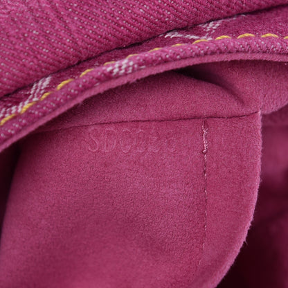 Louis Vuitton Monogram Denim Mini Pleaty Fuchsia 7 of 7