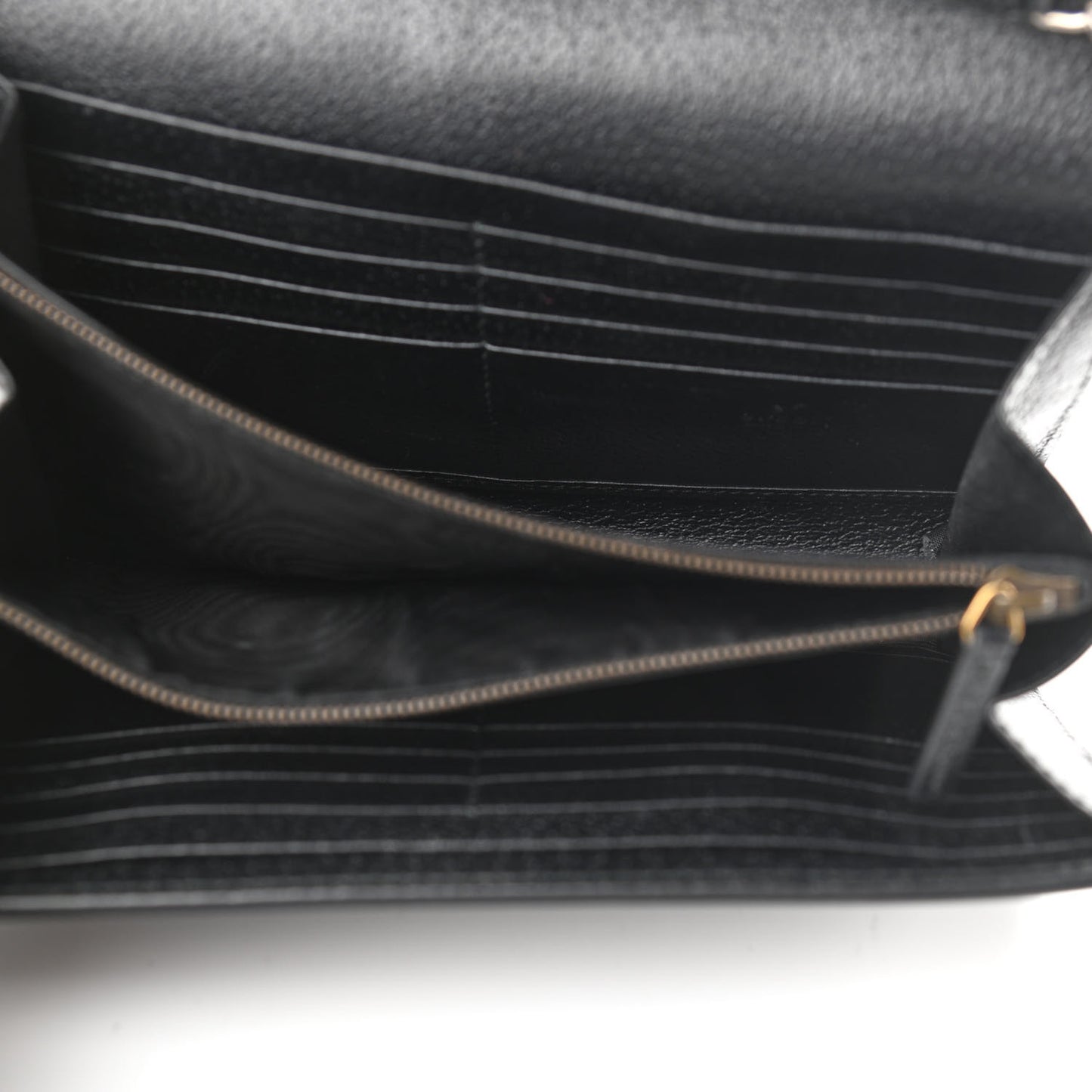 Calfskin Web Mini Dionysus Chain Wallet Black