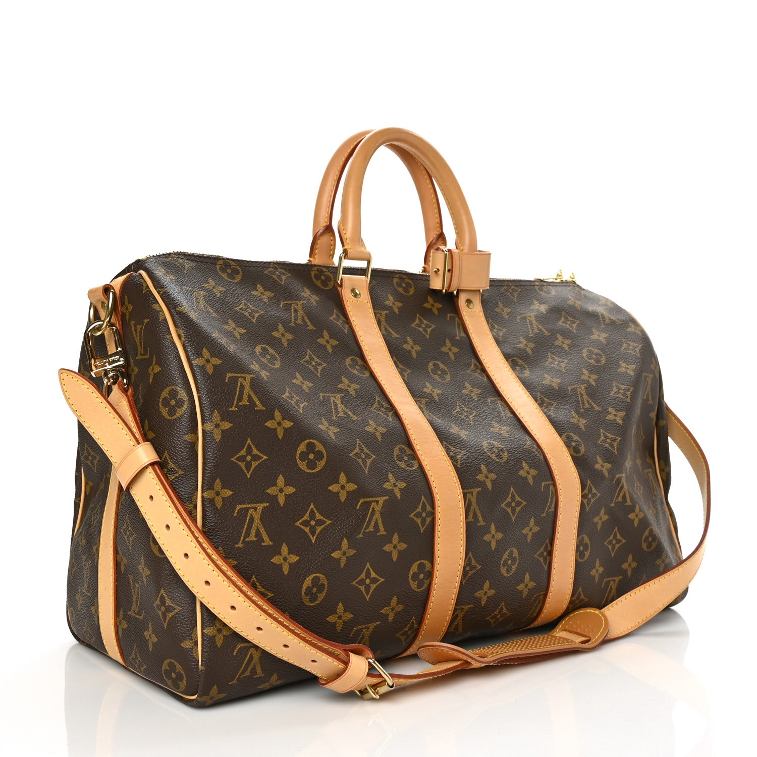 Louis Vuitton Monogram Keepall Bandouliere 45 3 of 7