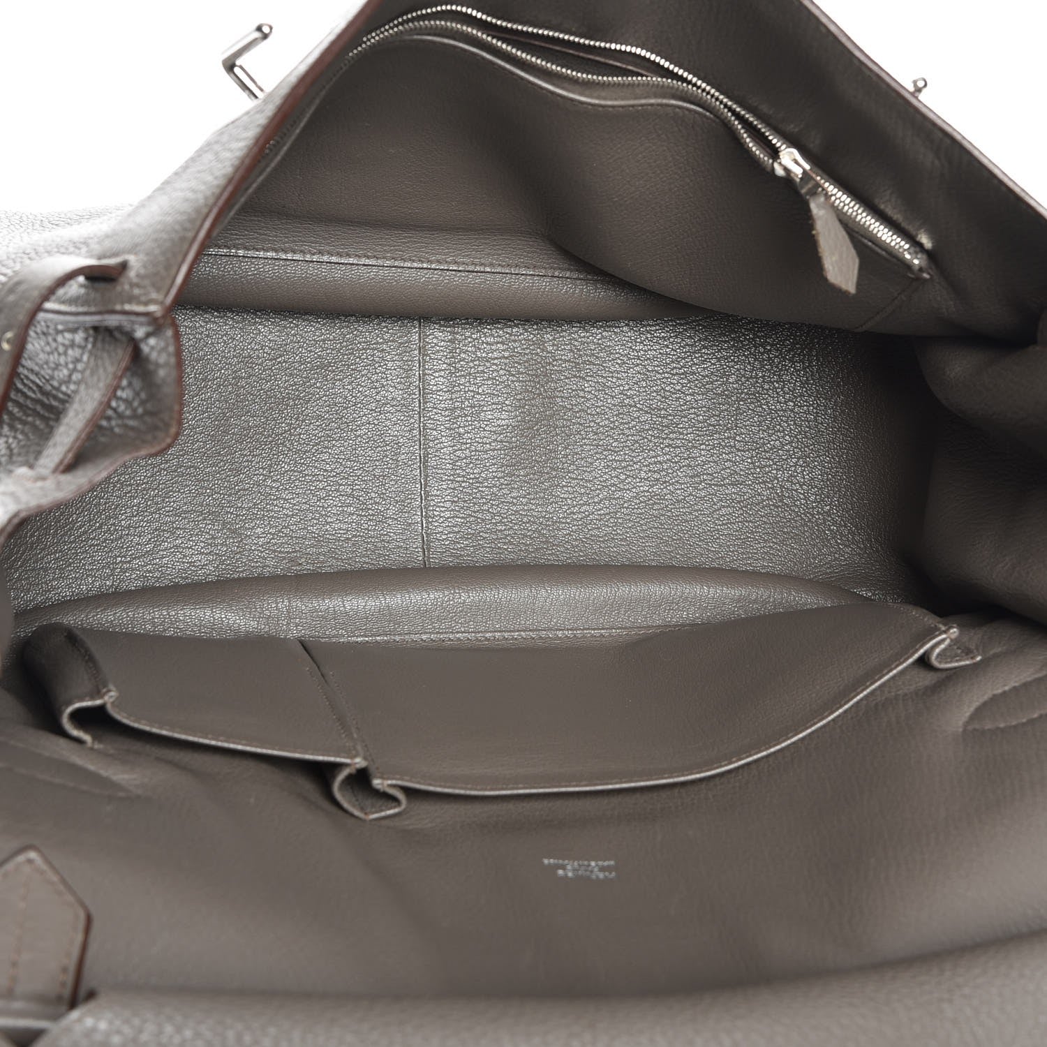 Hermes Taurillon Clemence Jypsiere 37 Etain 7 of 28