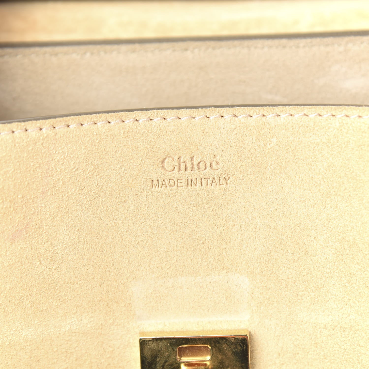 Chloe Suede Smooth Calfskin Mini Drew Shoulder Bag 5 of 8