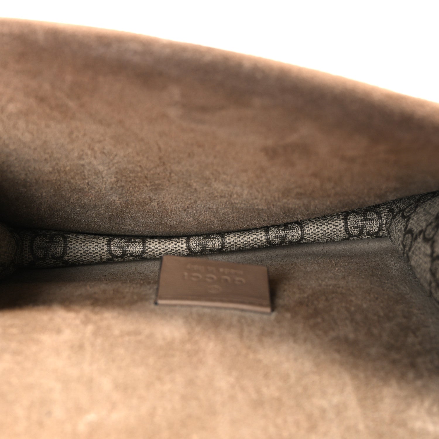 Gucci GG Supreme Monogram Mini Dionysus Shoulder Bag Taupe 5 of 10