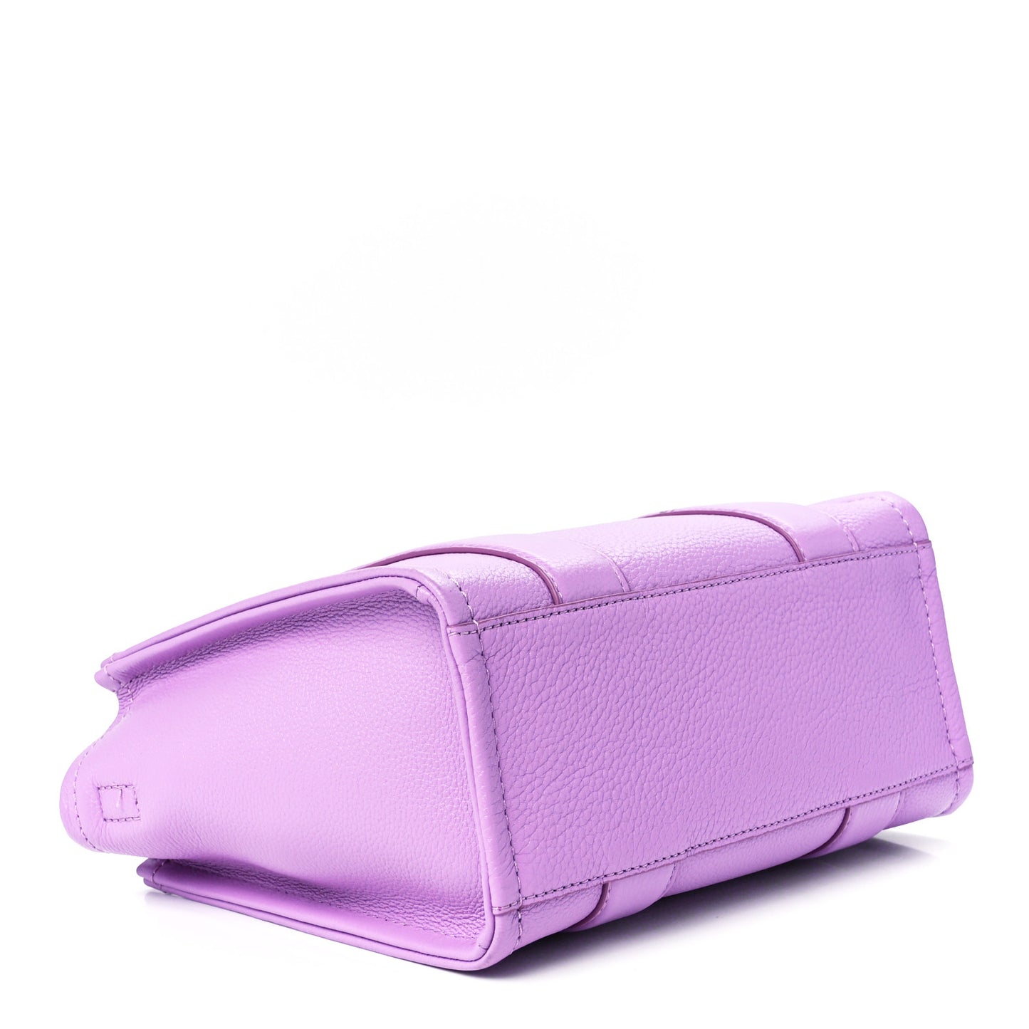 Grained Calfskin Small The Tote Bag Regal Orchid