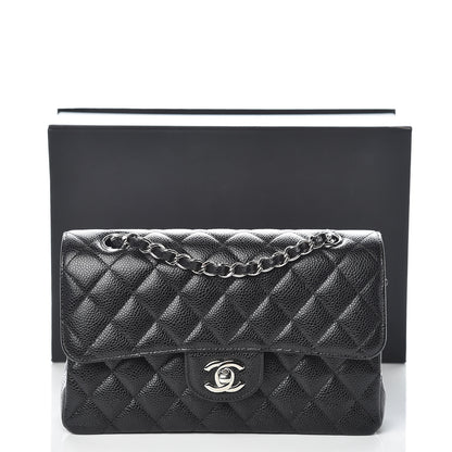 Chanel Caviar Quilted Small Double Flap Black 18 of 18