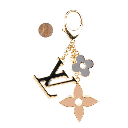 Louis Vuitton Fleur De Monogram Bag Charm Dore 3 of 10