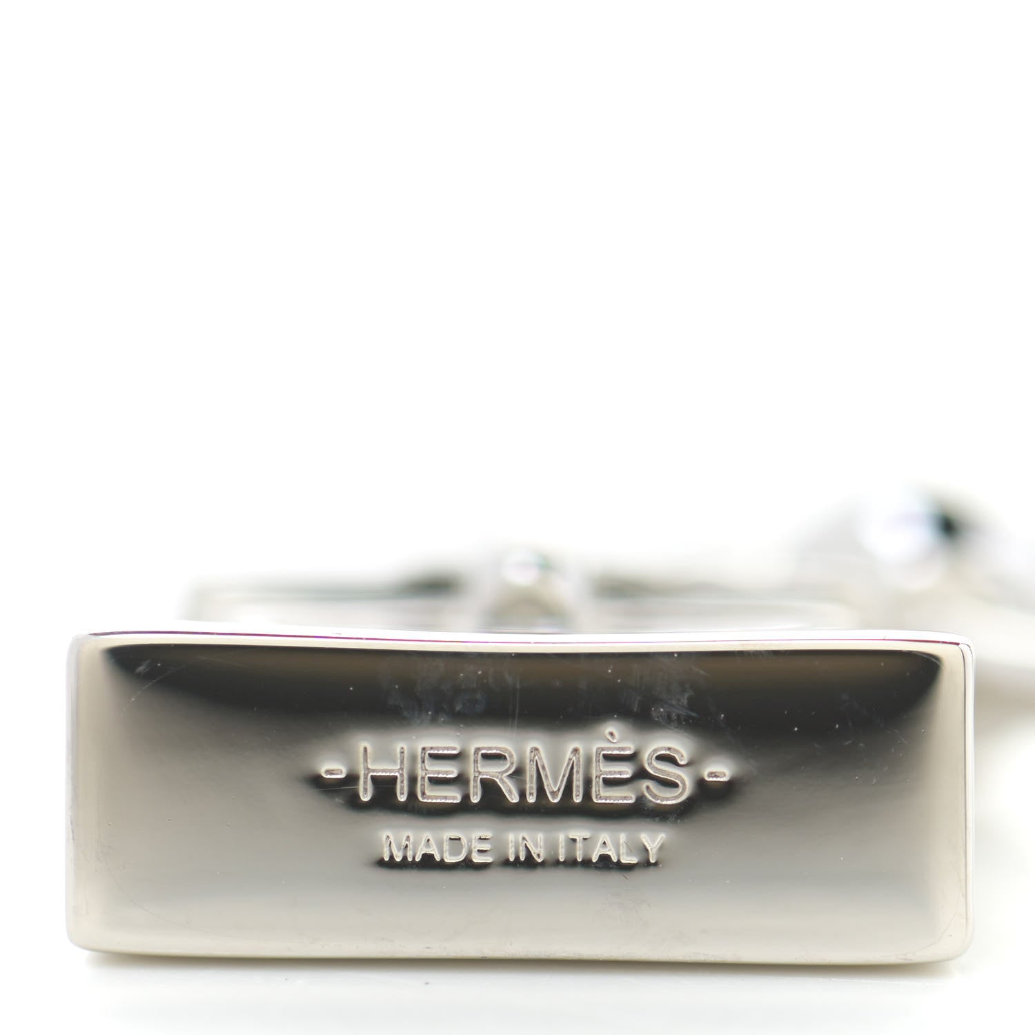 Hermes Palladium Mini Kelly Twilly Ring 5 of 6