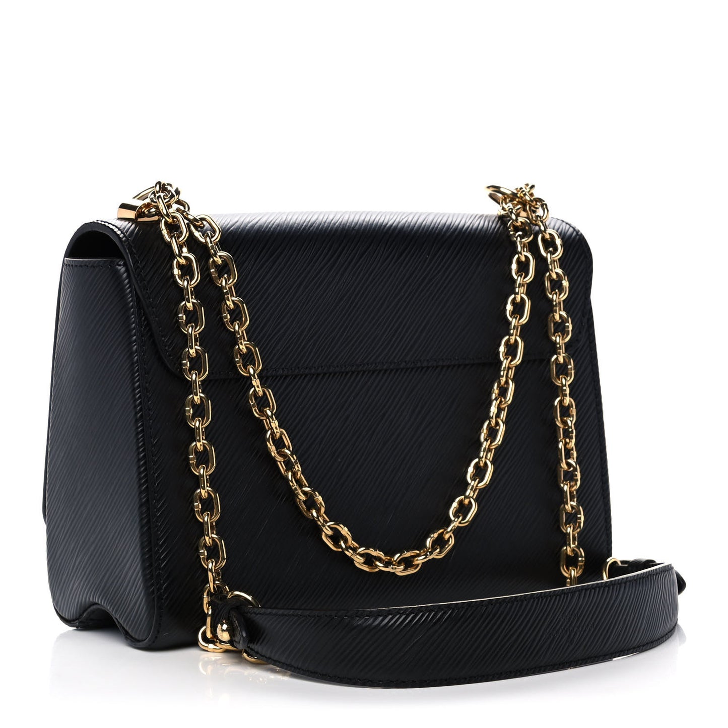 Epi Twist Shoulder Bag MM Black