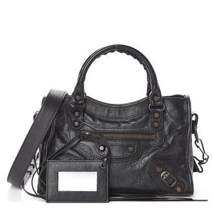 Balenciaga Agneau Classic Hardware Mini City Black 1 of 10