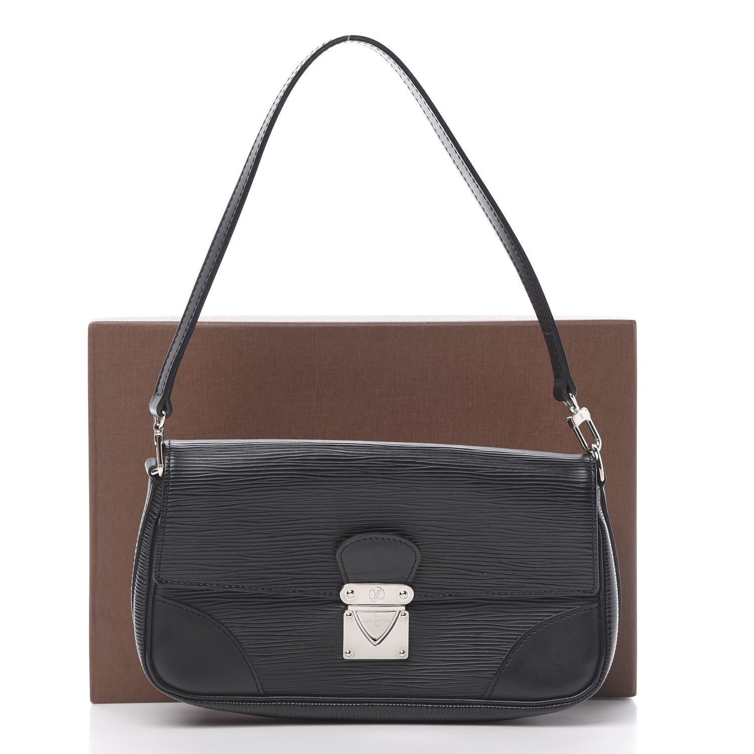 Louis Vuitton Epi Segur Pochette Black 11 of 11