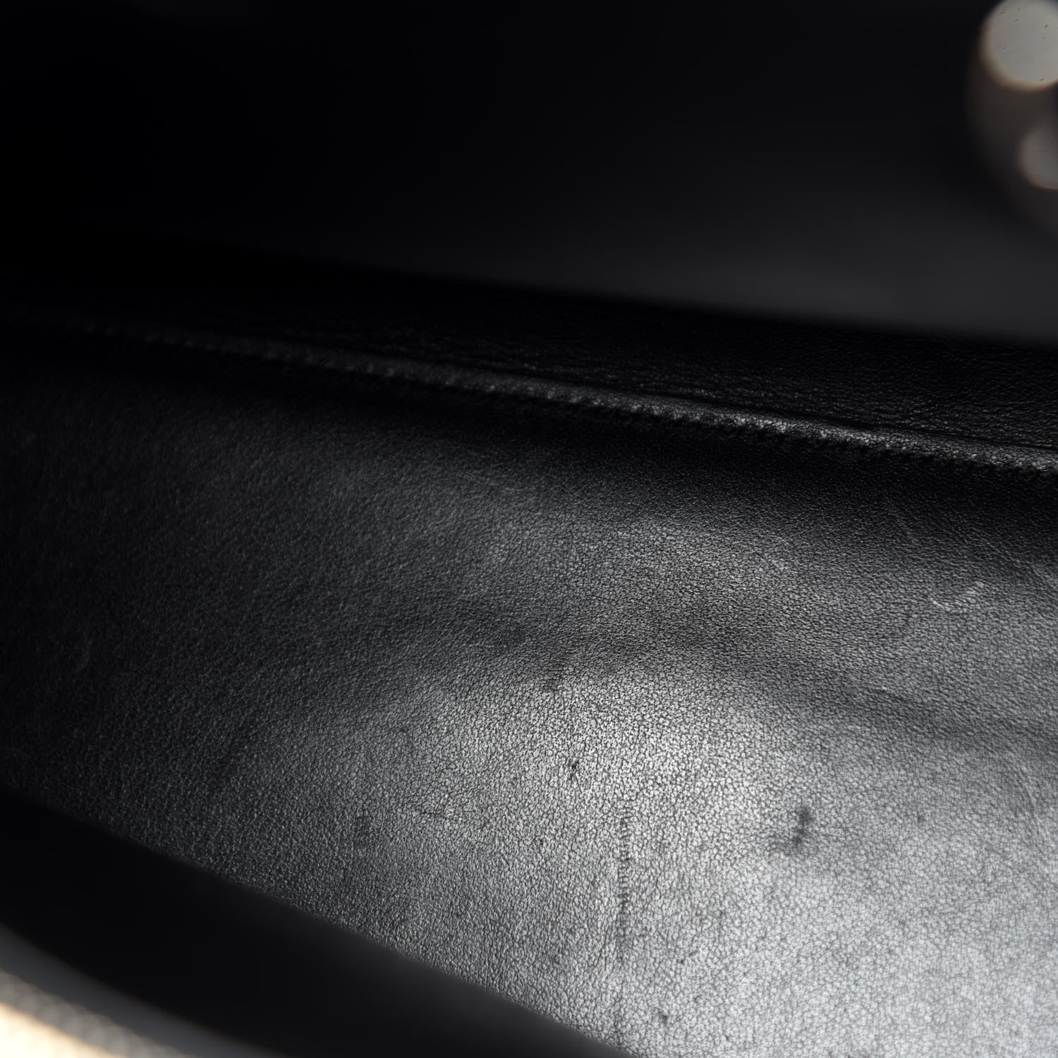 Saint Laurent Grained Calfskin Small Sac De Jour Black 9 of 11