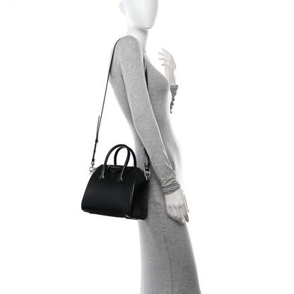 Givenchy Shiny Lord Calfskin Mini Antigona Black 2 of 16