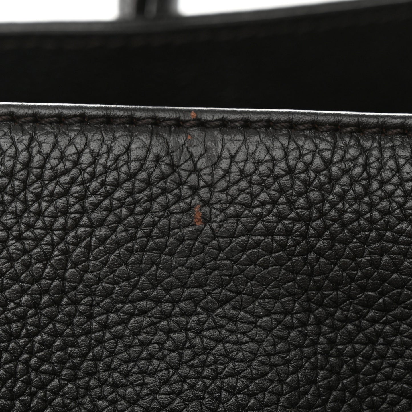 Calfskin Cerf Executive Shopper Tote Brown