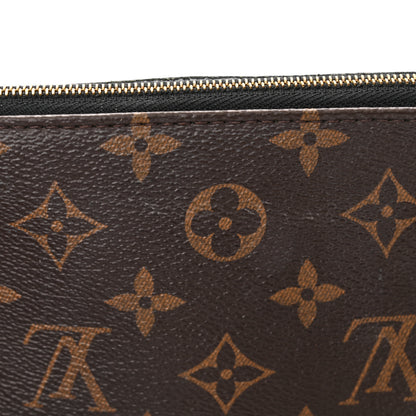 Louis Vuitton Monogram Pallas Clutch Black 12 of 12