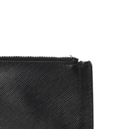 Givenchy Textured Coated Canvas Medium Antigona Shark Jaw Cosmetic Pouch Black 12 of 16